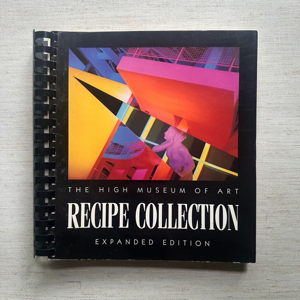Vintage High Museum of Art Recipe Collection
